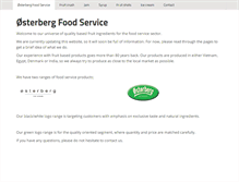 Tablet Screenshot of osterberg.dk
